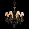 Миниатюра фото подвесной светильник loft it grace 10203/8 black | 220svet.ru