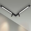 Миниатюра фото потолочный светодиодный светильник lumionledio 5690/19cl черный | 220svet.ru