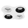 Миниатюра фото d64606070607 светильник lightstar domino round мr16 | 220svet.ru