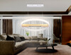 Миниатюра фото подвесная светодиодная люстра с пультом ду ambrella light comfort fl fl51488 | 220svet.ru