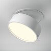 Миниатюра фото встраиваемый светодиодный спот maytoni onda dl024-18w3k-w | 220svet.ru