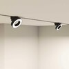 Миниатюра фото трековый светодиодный светильник denkirs smart linear dk8027-bk | 220svet.ru