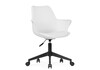 Миниатюра фото компьютерное кресло woodville tulin white / black 15706 | 220svet.ru