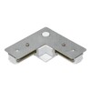 Миниатюра фото коннектор l-образный swg kxz-rc-wh-l 004909 | 220svet.ru