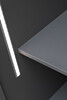 Миниатюра фото шкаф-пенал alto с вешалкой garda decor gd-10024-6(тонировка) | 220svet.ru