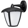 Миниатюра фото уличный настенный светильник arte lamp savanna a2209al-1bk | 220svet.ru