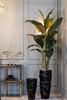 Миниатюра фото кашпо garda decor zsc872-19bl-gl | 220svet.ru