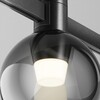 Миниатюра фото трековый магнитный светодиодный светильник maytoni bubble flarity tr148-1-3w3k-b | 220svet.ru