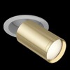 Миниатюра фото встраиваемый спот maytoni technical focus s c048cl-1wg | 220svet.ru