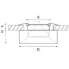 Миниатюра фото встраиваемый светильник lightstar levigo (010027+510027) l01002727 | 220svet.ru