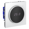 Миниатюра фото терморегулятор электронный с индикацией и датчиком, для теплого пола voltum s70 vls070102 (белый матовый) | 220svet.ru