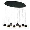 Миниатюра фото подвесной светильник md21001034-8a black/gold delight collection | 220svet.ru