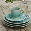 Миниатюра фото тарелка costa nova bop281-blu(bop281-01114i) | 220svet.ru