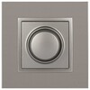 Миниатюра фото светорегулятор эра elegance 14-4101-16 поворотно-нажимной, 400ва 230в, титан б0065784 | 220svet.ru