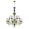 Миниатюра фото подвесной светильник loft it grace 10203/12+6 green | 220svet.ru