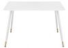 Миниатюра фото стол деревянный woodville bianka белый 11713 | 220svet.ru