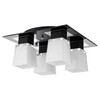 Миниатюра фото потолочная люстра lussole lente grlsc-2507-04 | 220svet.ru
