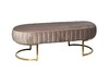 Миниатюра фото банкетка велюр garda decor n-bh2009 bg br | 220svet.ru