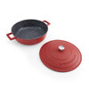 Миниатюра фото неглубокая форма для запекания из литого аллюминия red 4 л mc kitchen craft | 220svet.ru