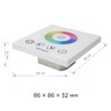 Миниатюра фото контроллер встраиваемый rgb apeyron 12/24v 04-09 | 220svet.ru