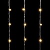 Миниатюра фото гирлянда занавес с колпачком 1 x 6 м тепло-белый 220в, 600 led, провод прозрачный пвх, ip65 ltc pcl601cap-10-2ww | 220svet.ru