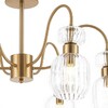 Миниатюра фото потолочная люстра escada gloss 1141/6pl clear | 220svet.ru