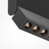 Миниатюра фото потолочный светодиодный светильник maytoni points rot c136cl-12w3k-b | 220svet.ru