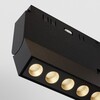 Миниатюра фото трековый магнитный светодиодный светильник maytoni points rot exility tr033-4-12wtw-dd2-b | 220svet.ru