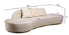 Миниатюра фото диван lea трехместный велюровый garda decor 87yy-div2262 | 220svet.ru